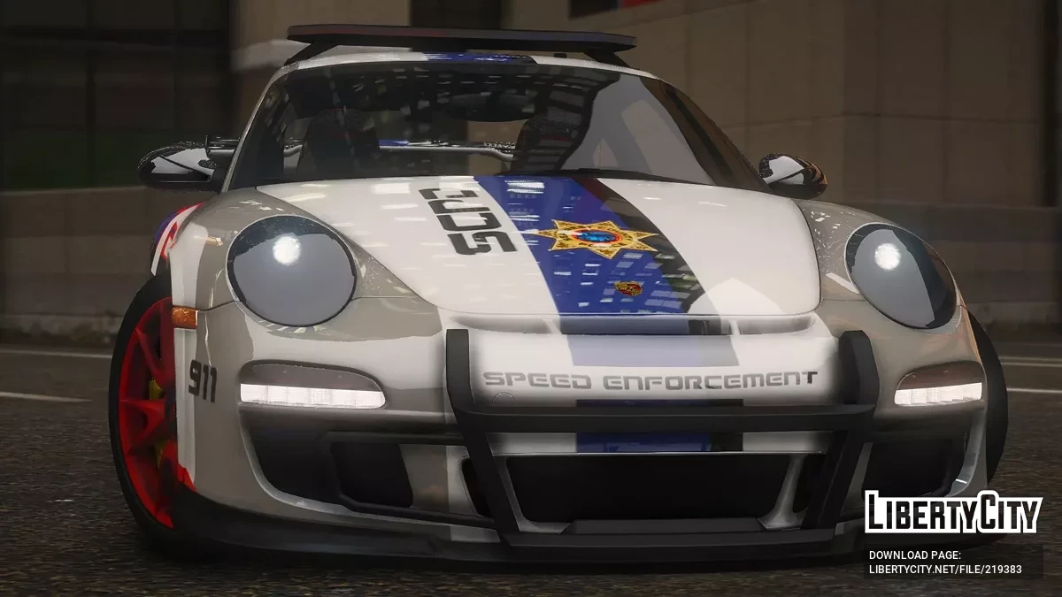 2010 Porsche 911 GT3 RS SCPD v1.0 / GTA 5
