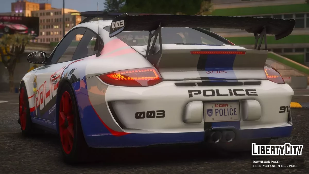 2010 Porsche 911 GT3 RS SCPD v1.0 / GTA 5