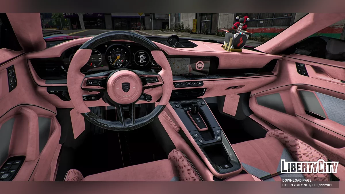 Porsche 911 Evo Mansory Harley Quinn / GTA 5