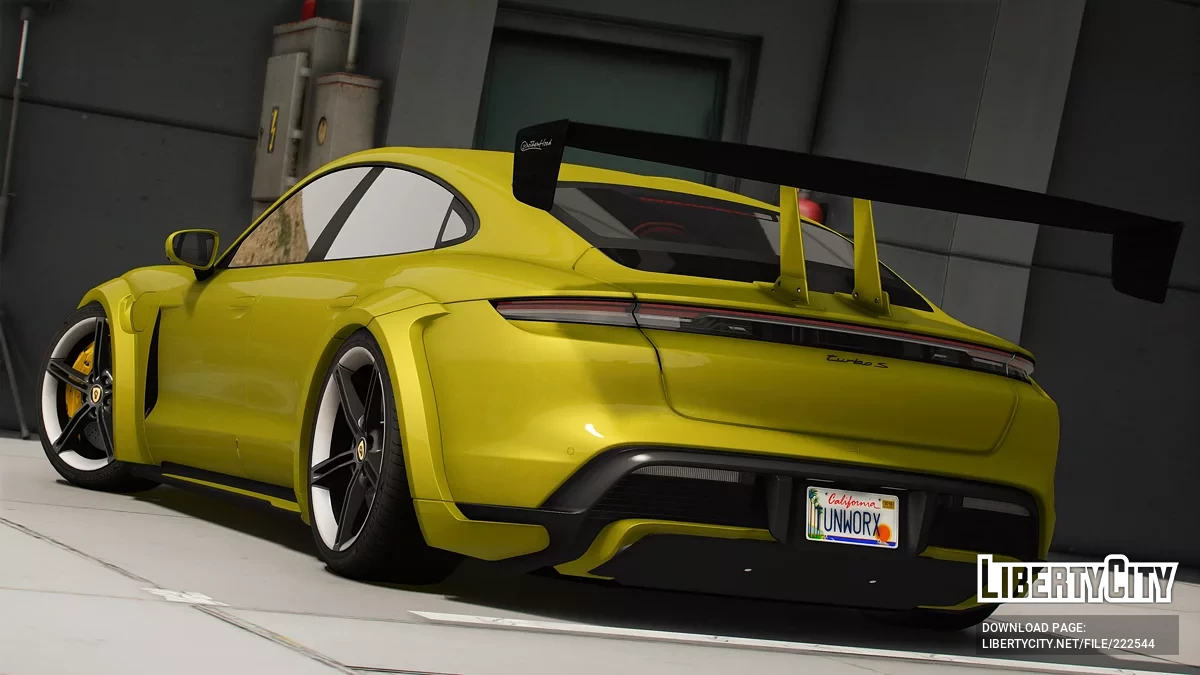 Porsche Taycan Turbo S 2020 / GTA 5