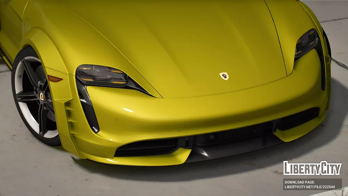 Porsche Taycan Turbo S 2020 / GTA 5