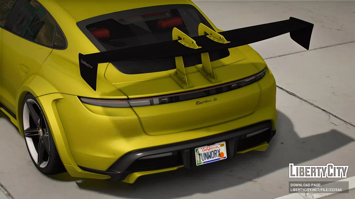 Porsche Taycan Turbo S 2020 / GTA 5