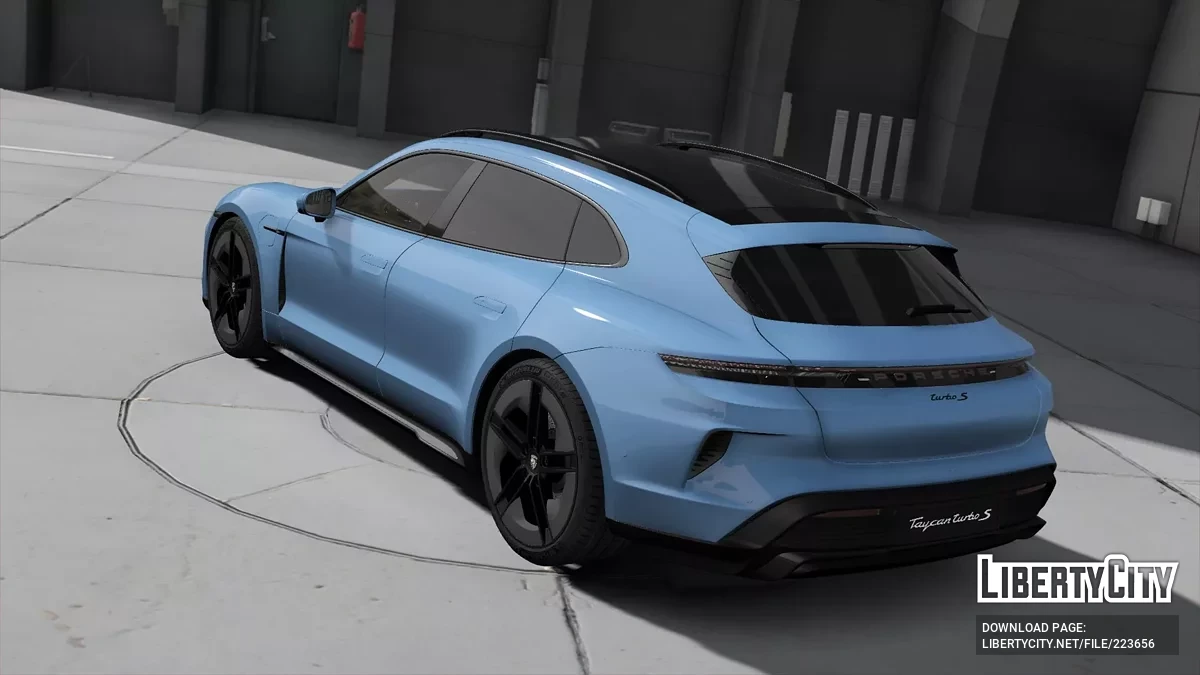 Porsche Taycan Turbo S 2025 / GTA 5
