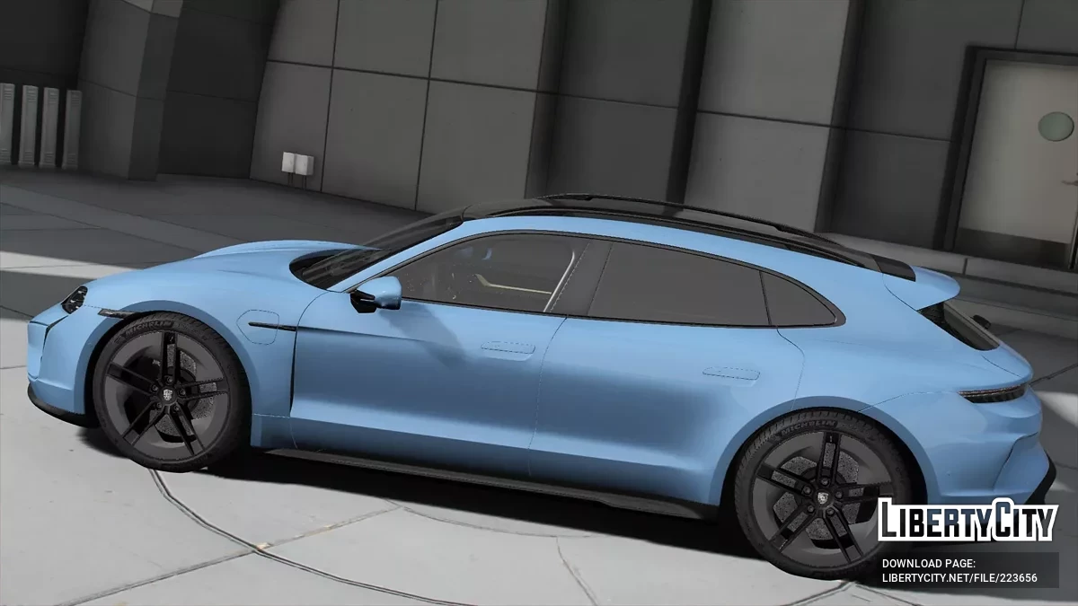 Porsche Taycan Turbo S 2025 / GTA 5