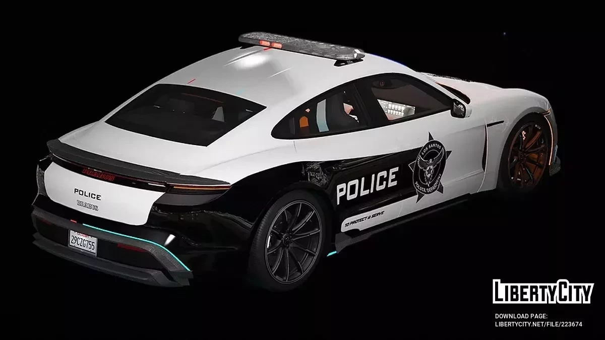 Taycan Brabus Police / GTA 5