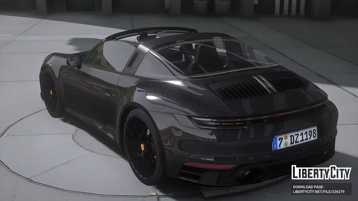 Porsche 911 Targa 4 GTS 2022 / GTA 5