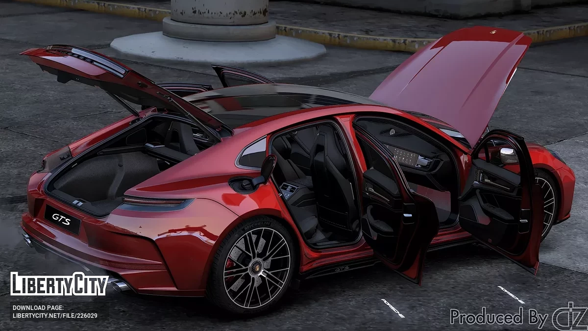 Porsche Panamera GTS 2024 / GTA 5