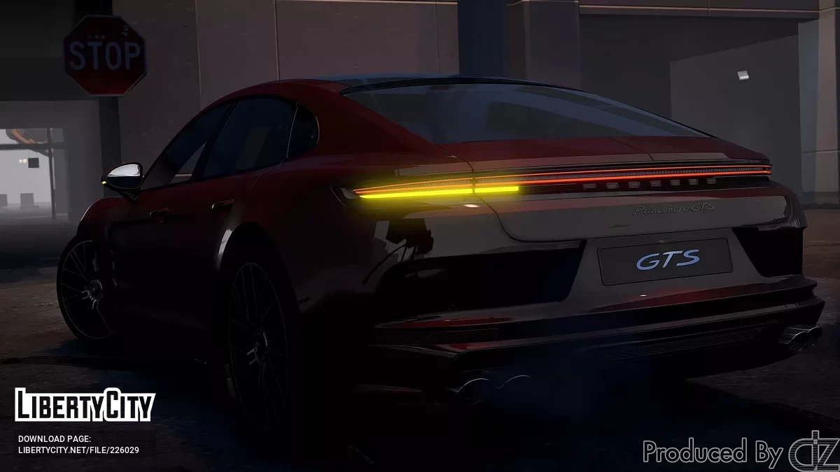 Porsche Panamera GTS 2024 / GTA 5