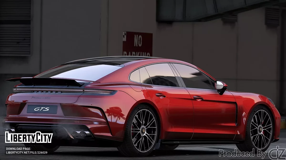 Porsche Panamera GTS 2024 / GTA 5