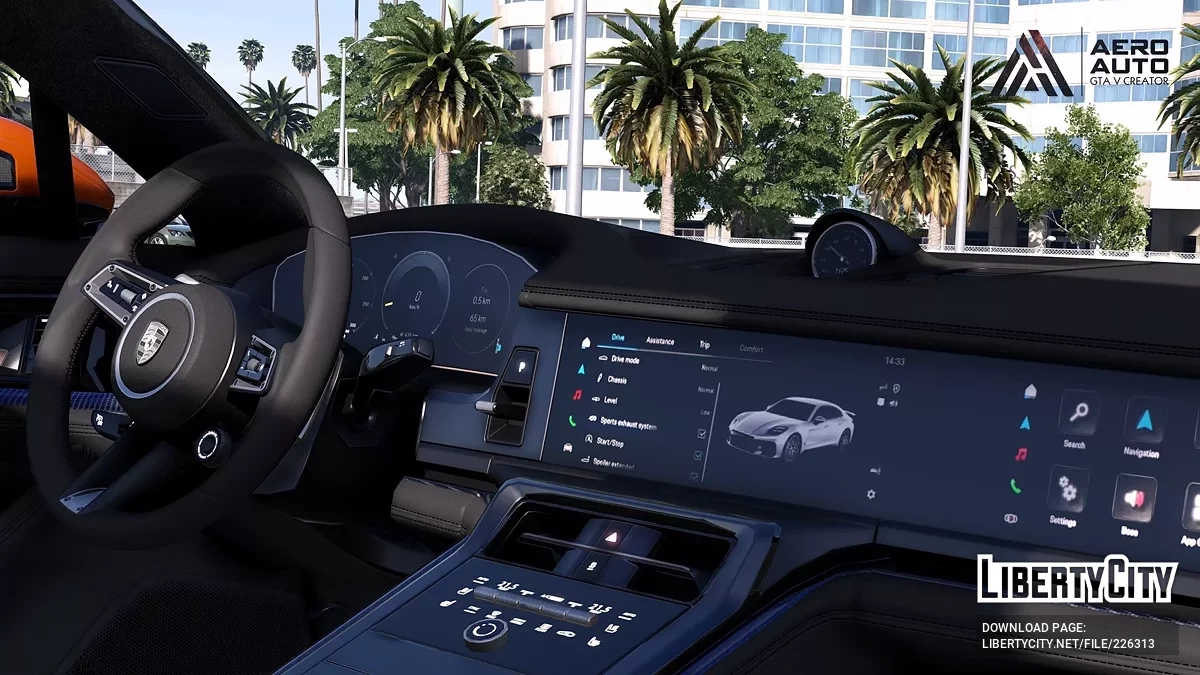 Porsche Panamera Turbo E-Hybrid 2024 / GTA 5