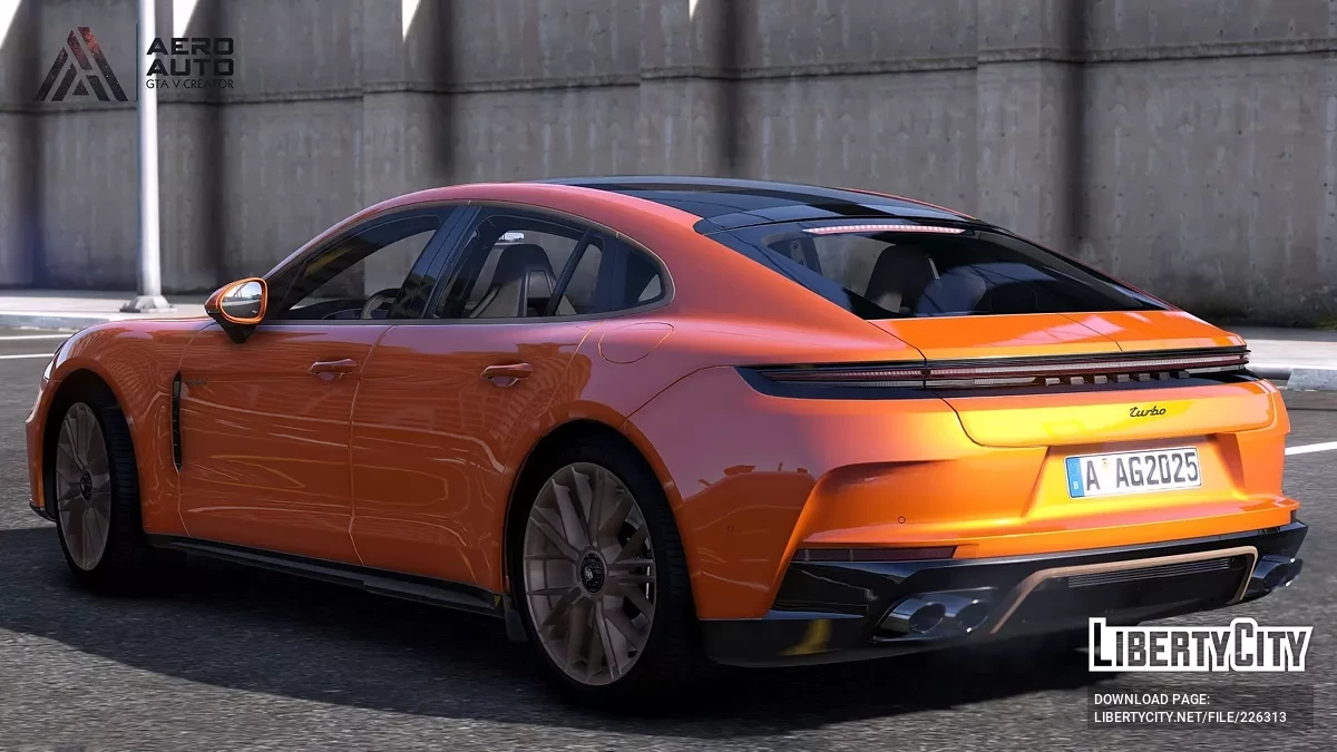 Porsche Panamera Turbo E-Hybrid 2024 / GTA 5