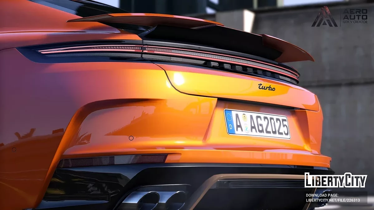 Porsche Panamera Turbo E-Hybrid 2024 / GTA 5