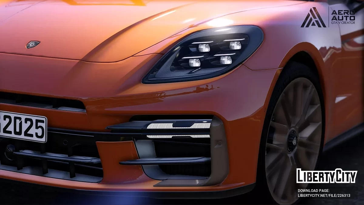 Porsche Panamera Turbo E-Hybrid 2024 / GTA 5