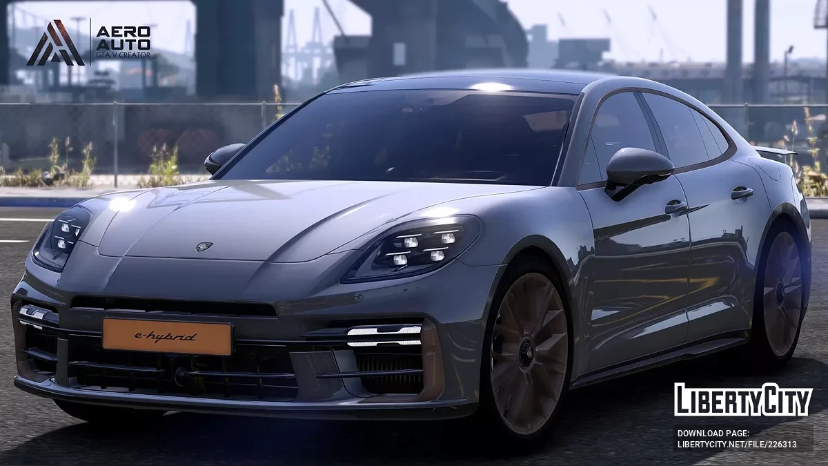 Porsche Panamera Turbo E-Hybrid 2024 / GTA 5