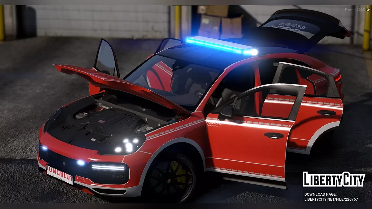 Porsche Cayenne KdoW der Werkfeuerwehr / GTA 5
