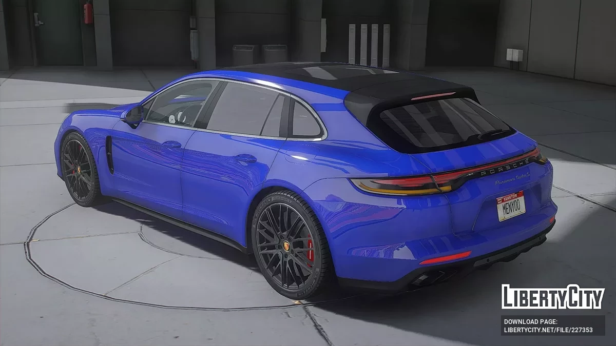 Porsche Panamera Turbo S E-Hybrid Sport Turismo / GTA 5