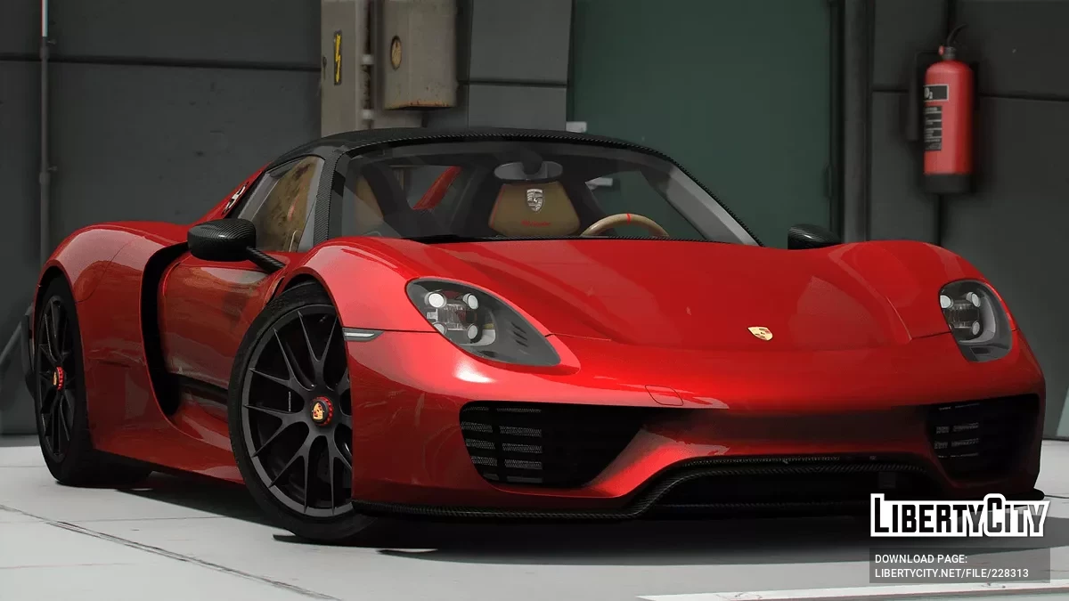 Pfister 918 Spyder 2015 v1.0 / GTA 5