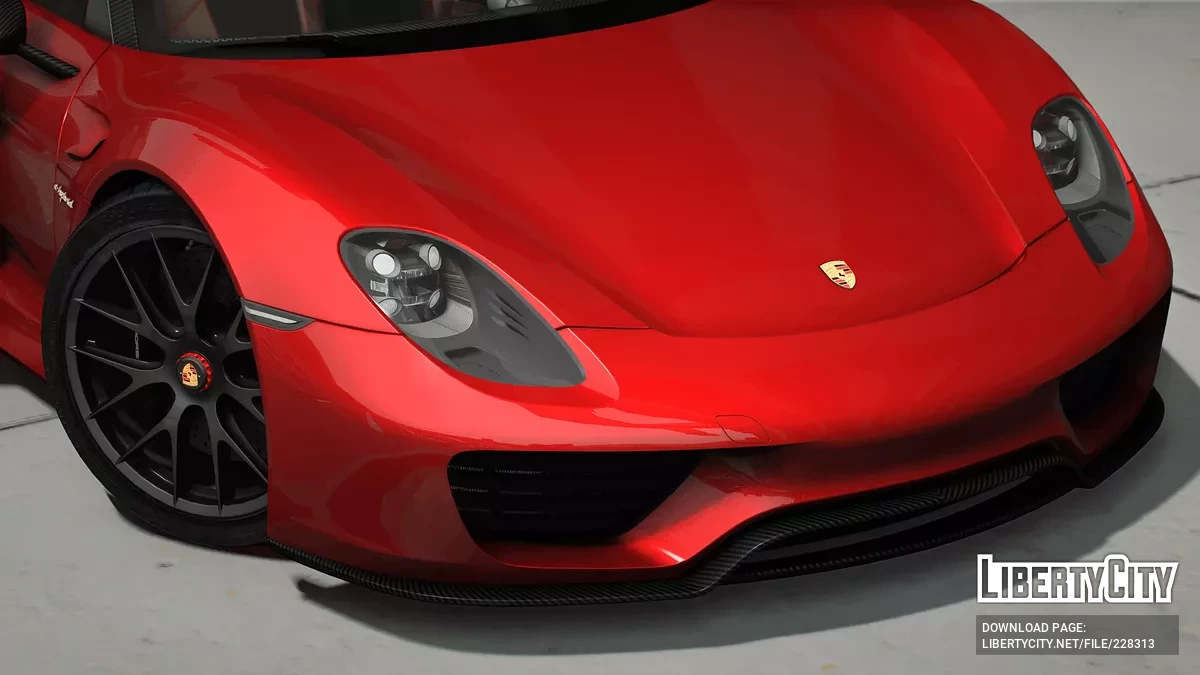 Pfister 918 Spyder 2015 v1.0 / GTA 5