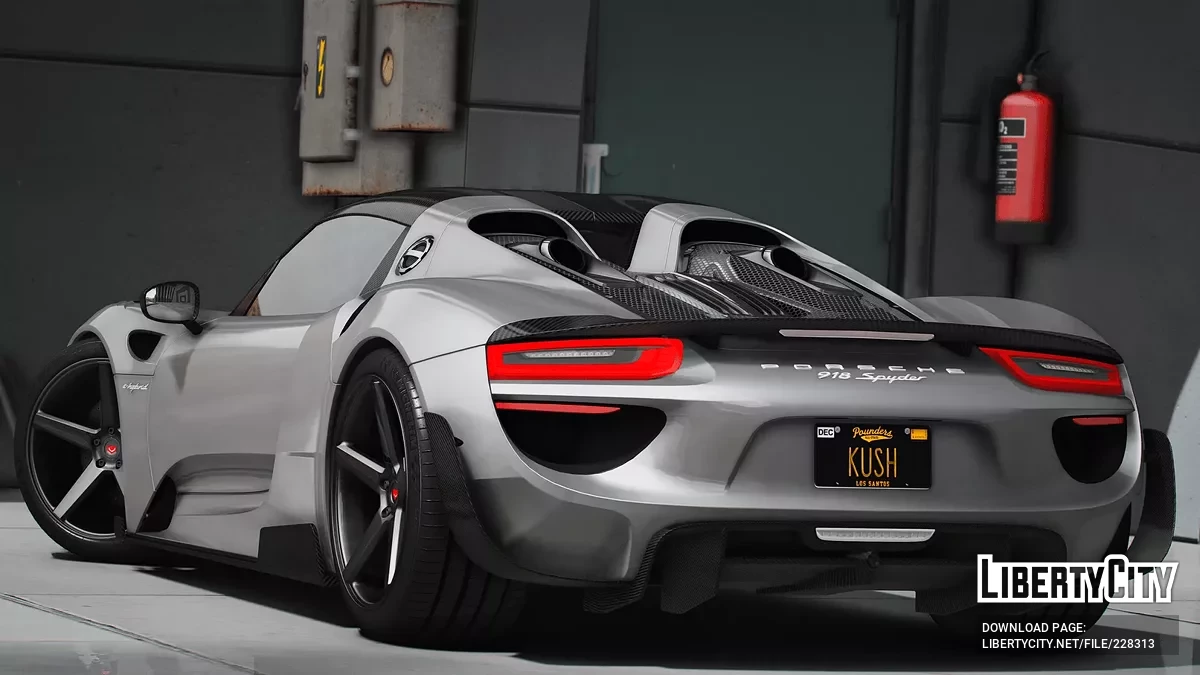 Pfister 918 Spyder 2015 v1.0 / GTA 5