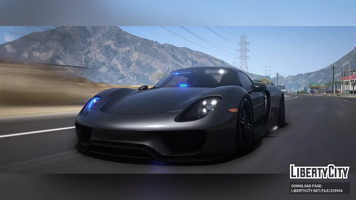 Porsche 918 / GTA 5