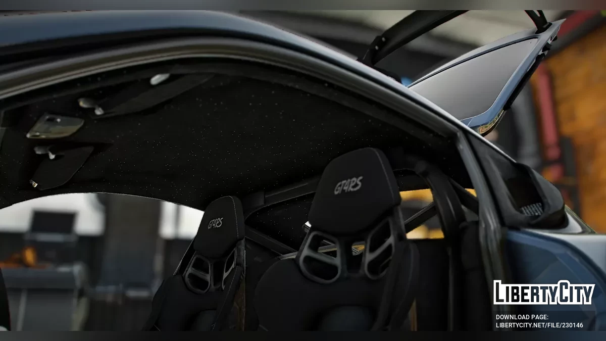 Porsche GT4 RS Custom Tuned Carbon Fiber Detailed / GTA 5