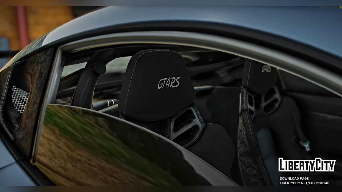 Porsche GT4 RS Custom Tuned Carbon Fiber Detailed / GTA 5