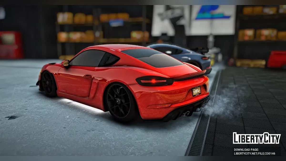 Porsche GT4 RS Custom Tuned Carbon Fiber Detailed / GTA 5