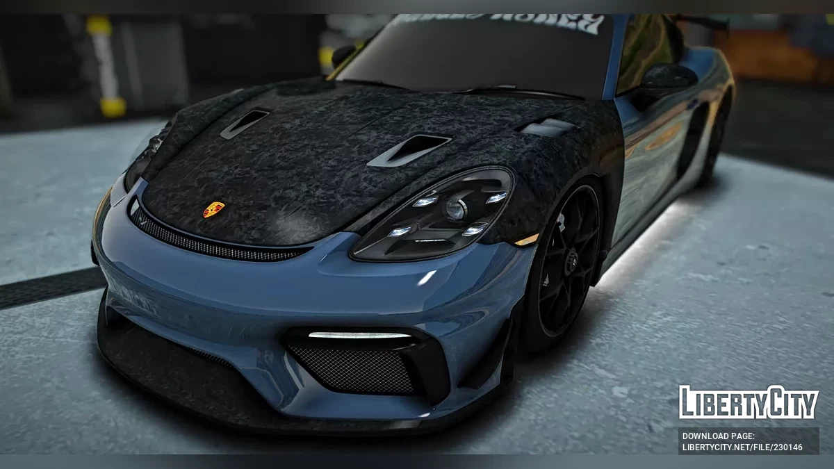 Porsche GT4 RS Custom Tuned Carbon Fiber Detailed / GTA 5