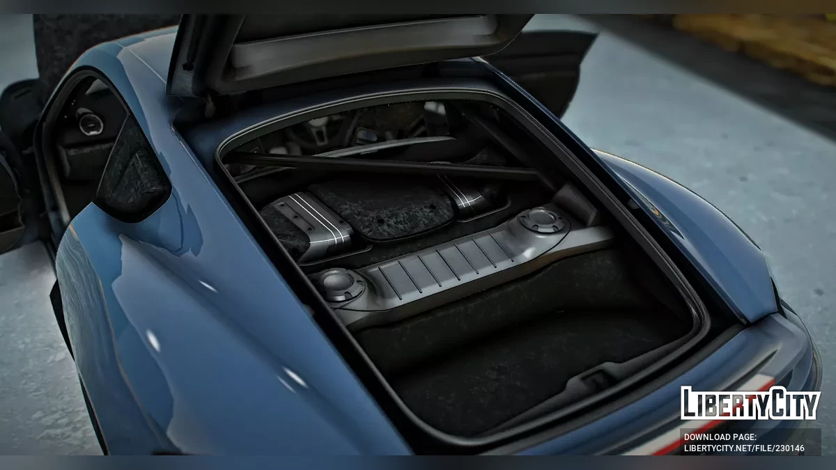 Porsche GT4 RS Custom Tuned Carbon Fiber Detailed / GTA 5