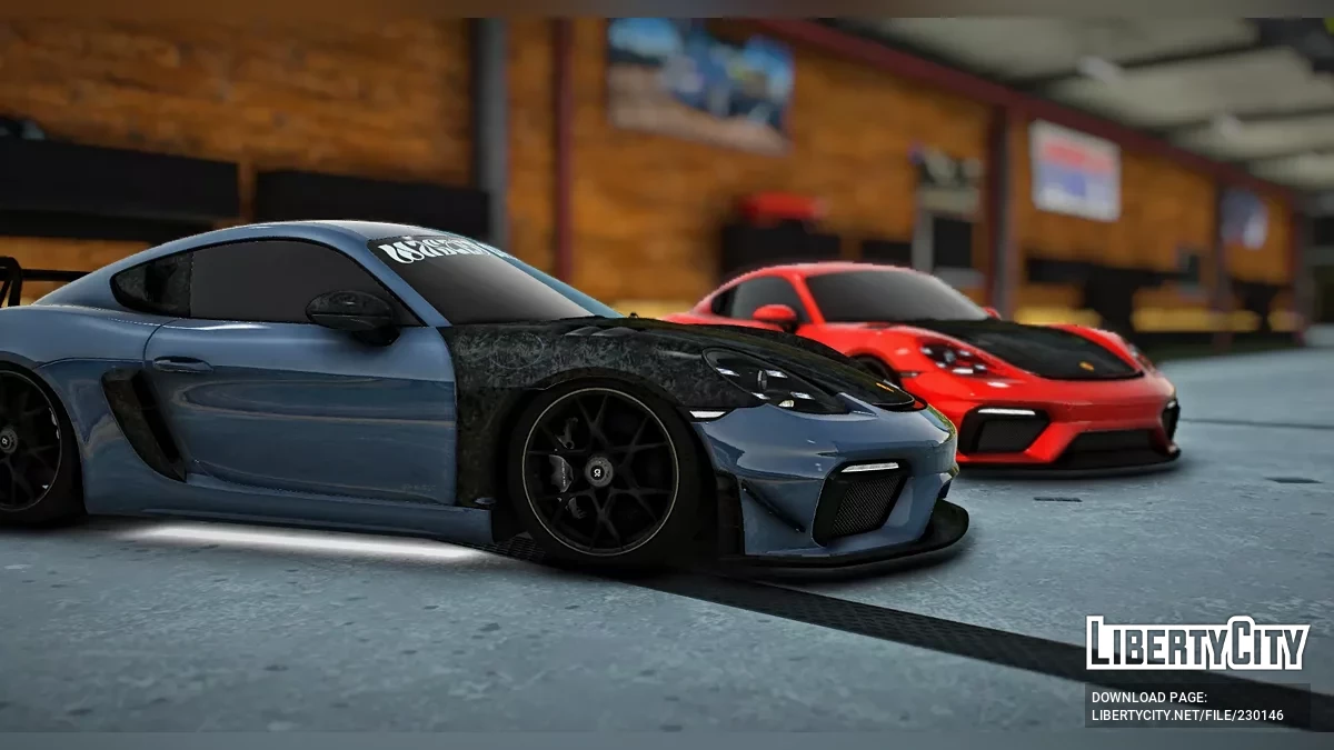 Porsche GT4 RS Custom Tuned Carbon Fiber Detailed / GTA 5