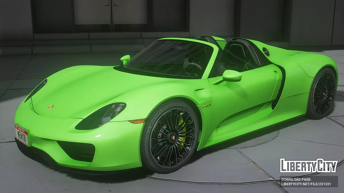 Porsche 918 Spyder / GTA 5