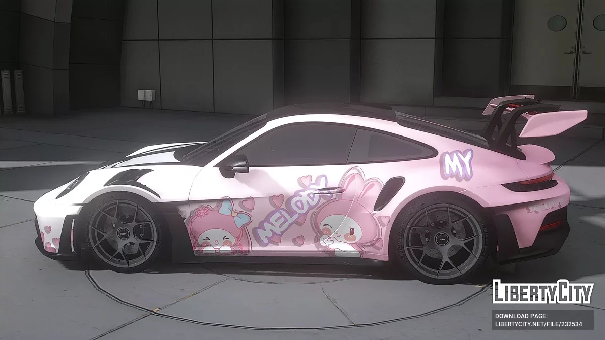 Porsche 992 GT3 RS Melody / GTA 5