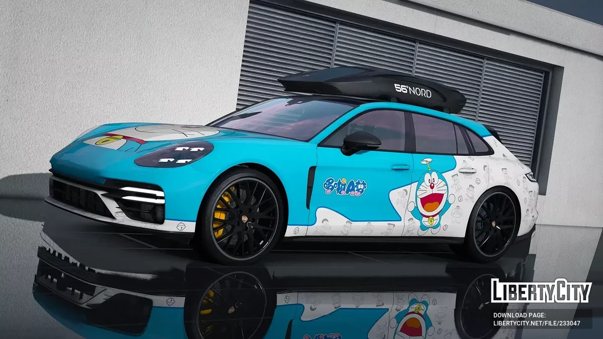 2021 Porsche Panamera Turbo S Sport Turismo Doraemon / GTA 5