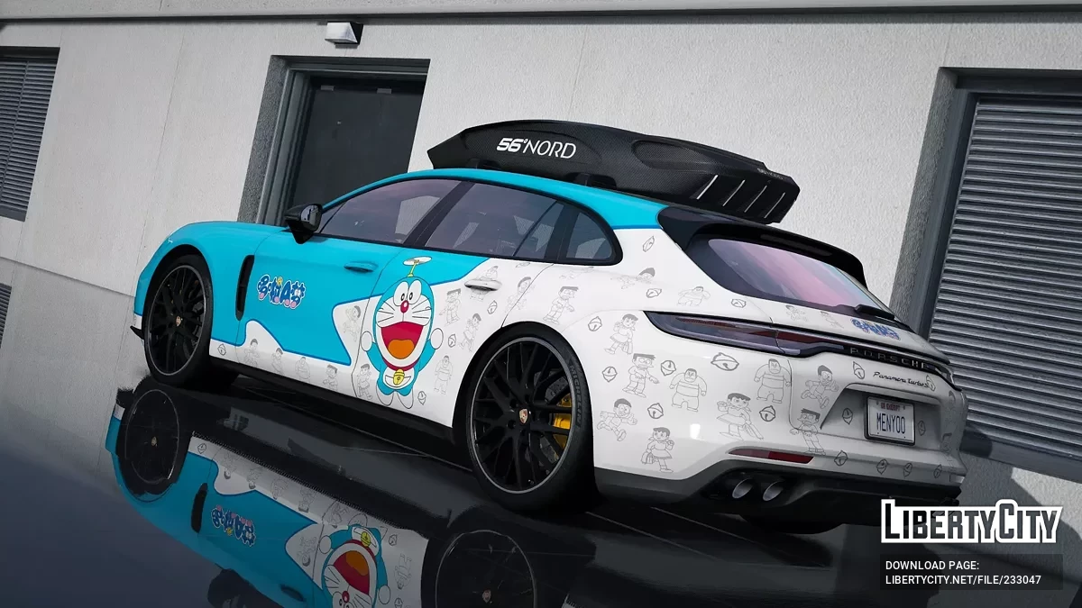 2021 Porsche Panamera Turbo S Sport Turismo Doraemon / GTA 5