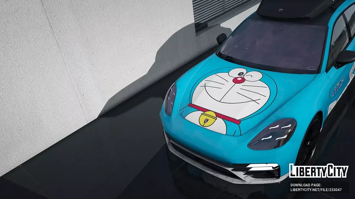 2021 Porsche Panamera Turbo S Sport Turismo Doraemon / GTA 5
