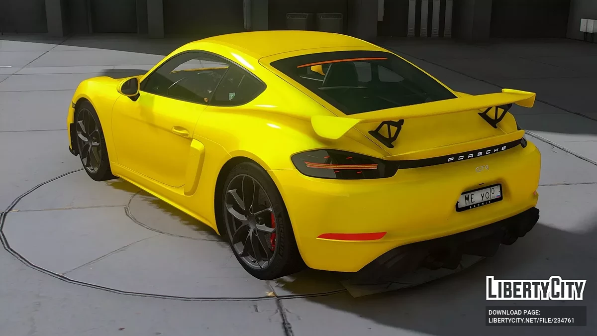 Porsche Cayman GT4 / GTA 5