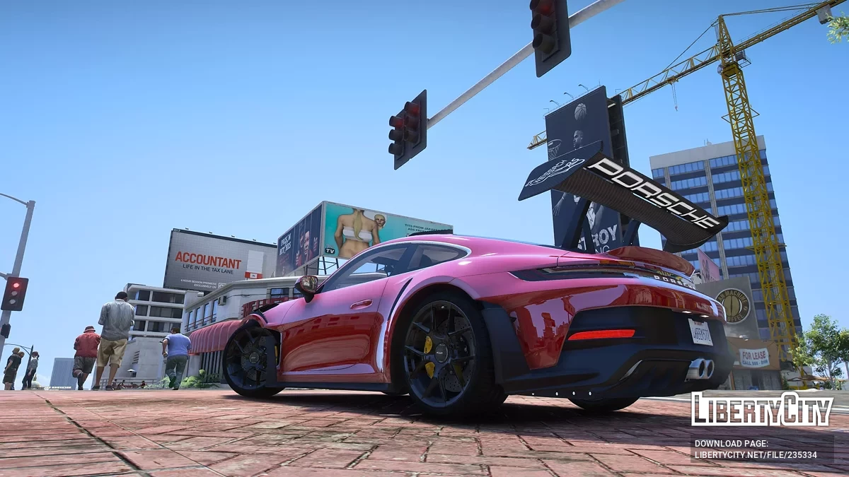 Pfister 911 GT3 RS (992) Weissach Package v1.0 / GTA 5