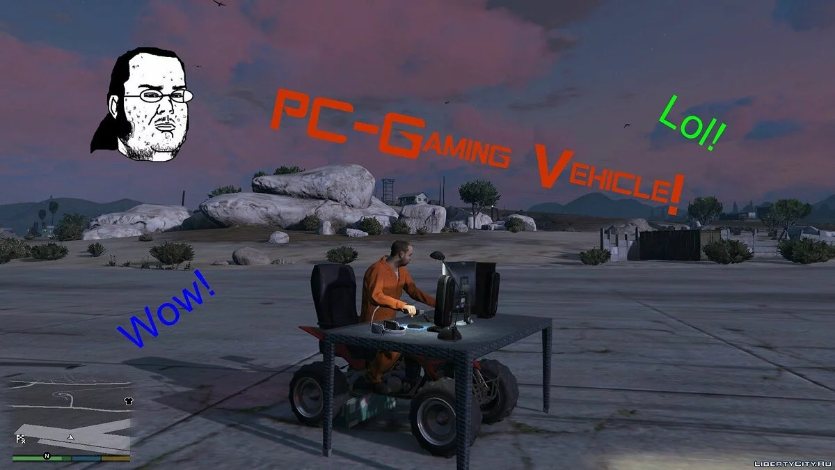 PC Gaming Vehicle [Menyoo] / GTA 5