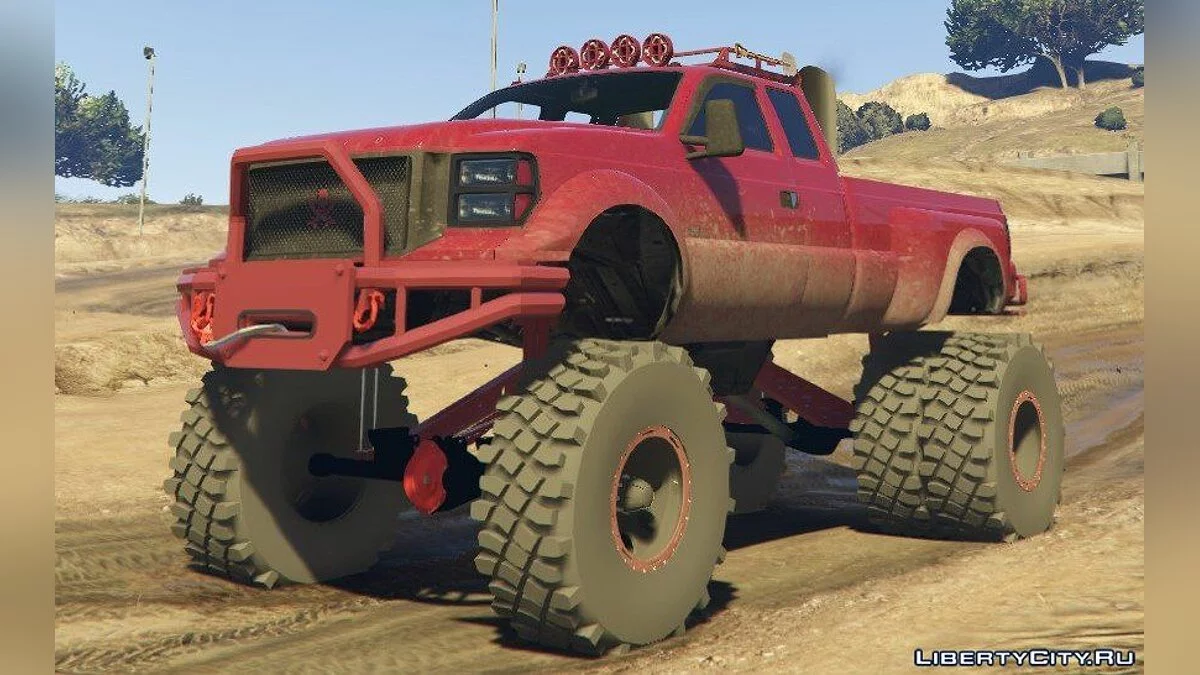 Sandking HD Monster Dually [Add-On / Replace] 1.4.4 / GTA 5