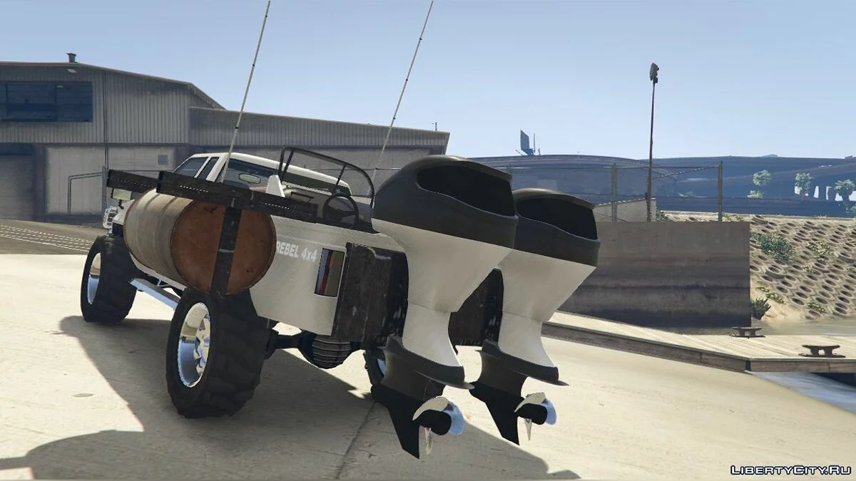 Rebel Aqua (Clean & Rusty) 1.0 / GTA 5