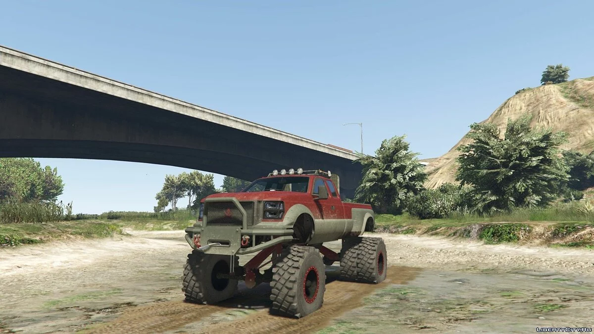 Sandking HD Monster Dually [Add-On / Replace] 1.4.5 / GTA 5