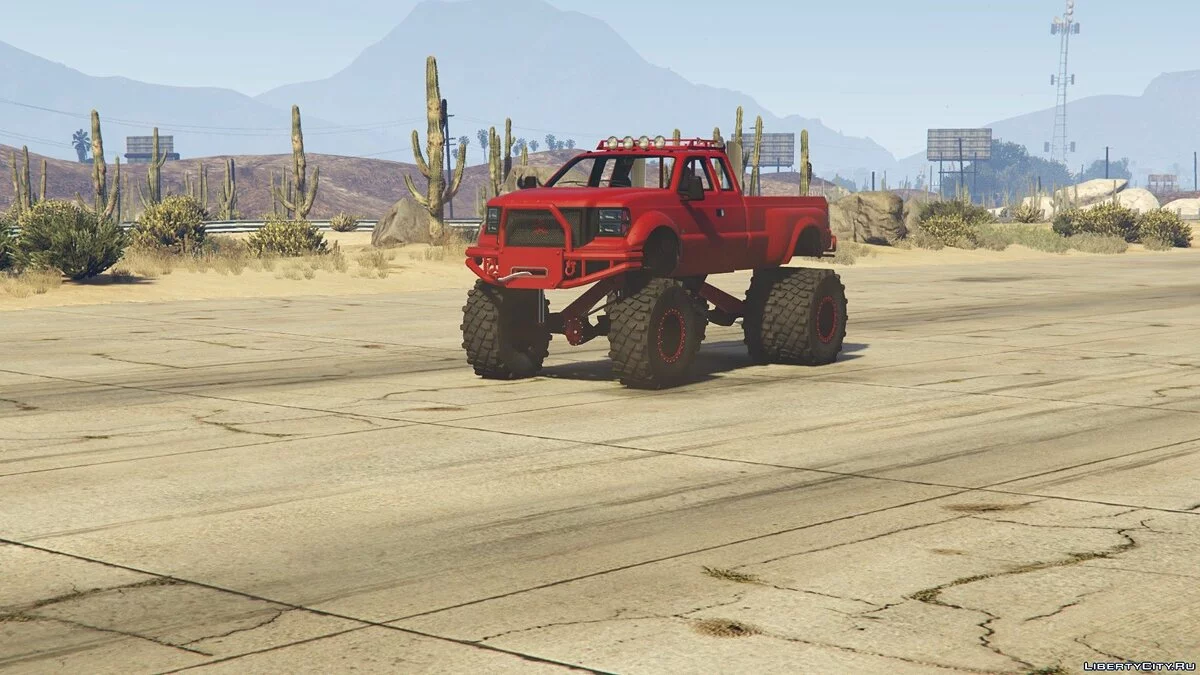Sandking HD Monster Dually [Add-On / Replace] 1.4.5 / GTA 5