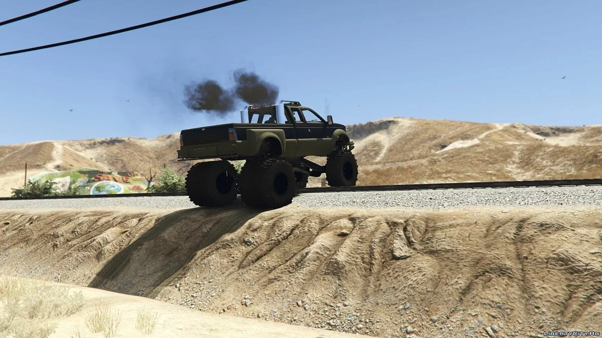 Sandking HD Monster Dually [Add-On / Replace] 1.4.5 / GTA 5
