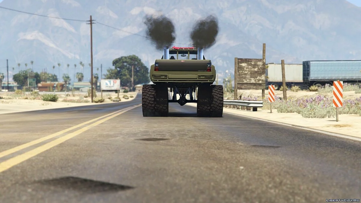 Sandking HD Monster Dually [Add-On / Replace] 1.4.5 / GTA 5