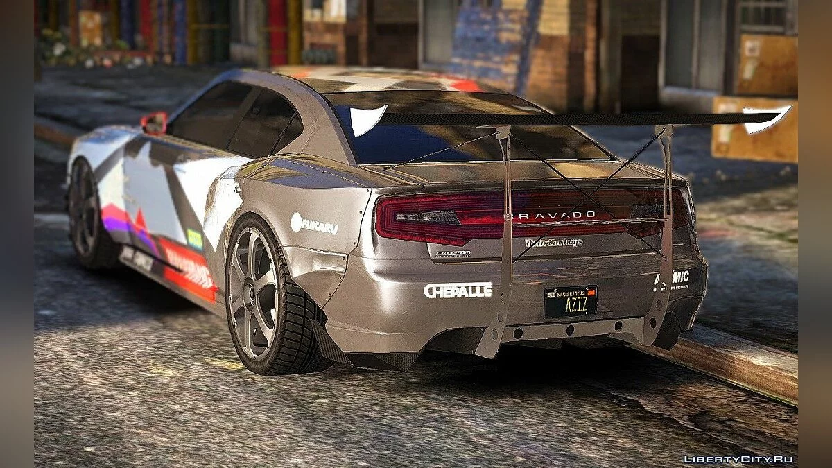 Bravado Buffalo Widebody [Add-On|Livery|Template|Replace] 1.0 / GTA 5
