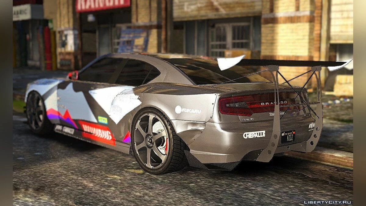 Bravado Buffalo Widebody [Add-On|Livery|Template|Replace] 1.0 / GTA 5