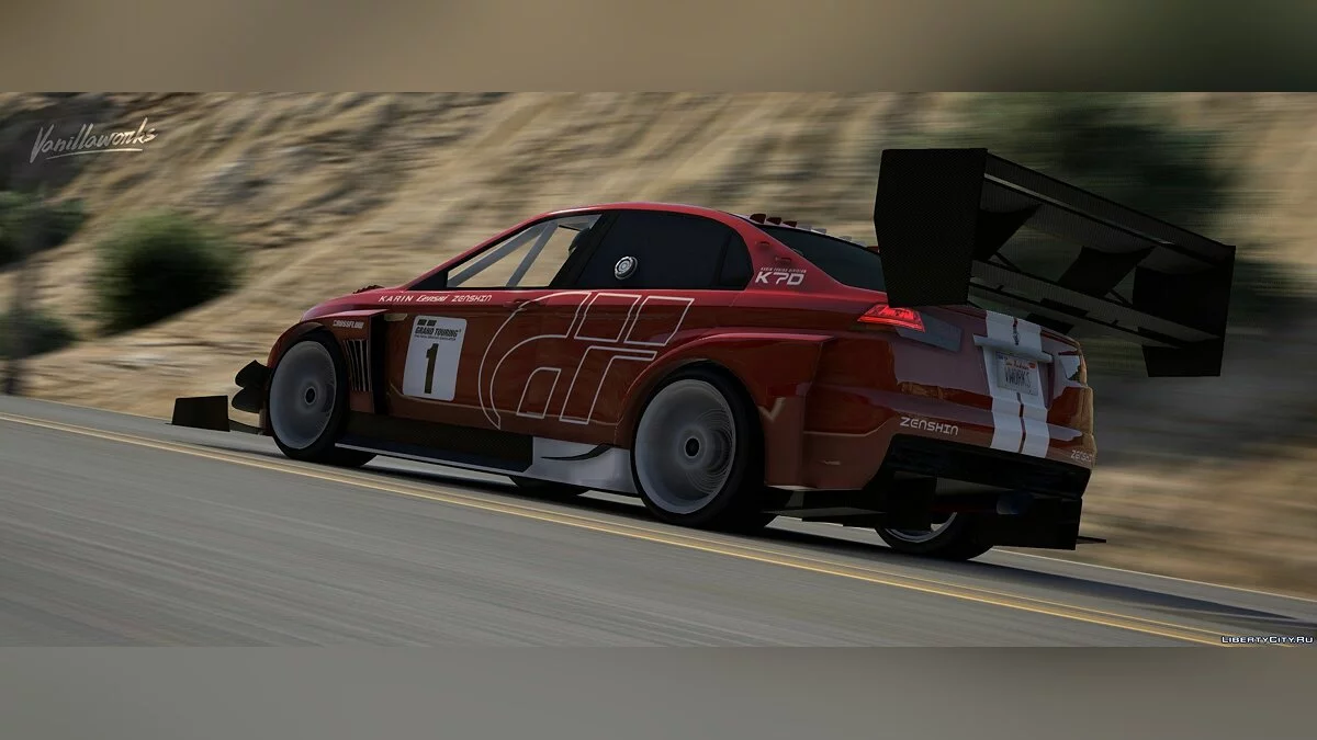 Karin Kuruma Time Attack [Add-On | Liveries | Template] 1.0 / GTA 5