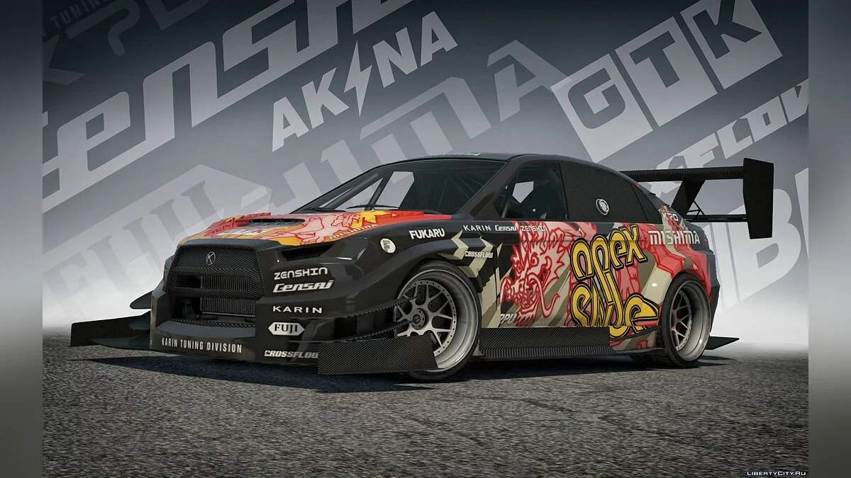 Karin Kuruma Time Attack [Add-On | Liveries | Template] 1.0 / GTA 5