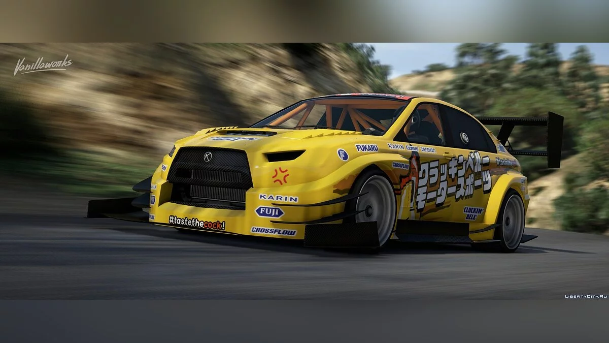 Karin Kuruma Time Attack [Add-On | Liveries | Template] 1.0 / GTA 5