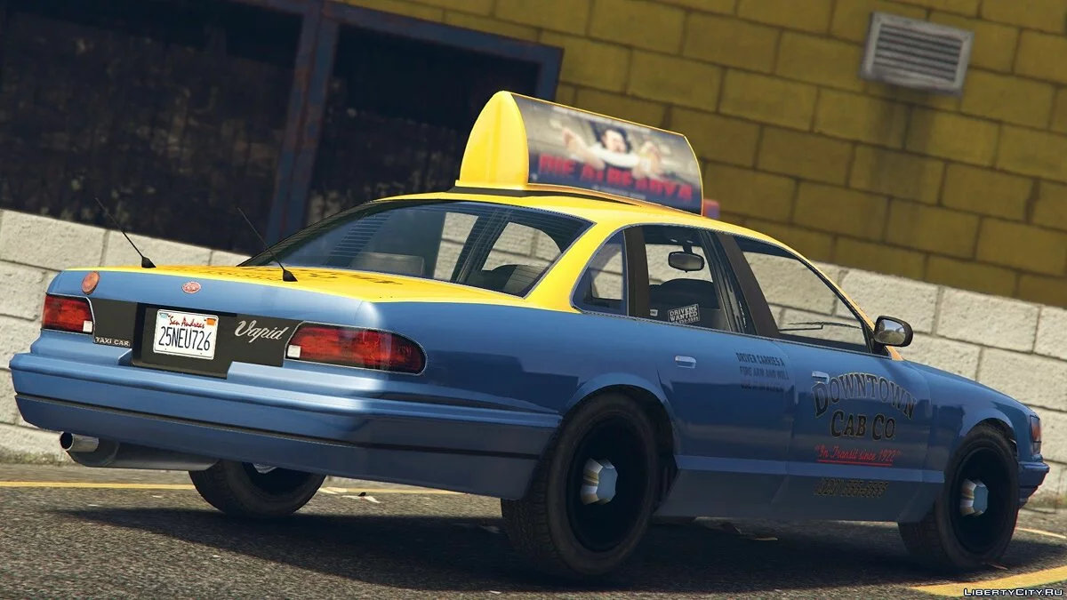 Classic Vapid Stanier Taxi / GTA 5